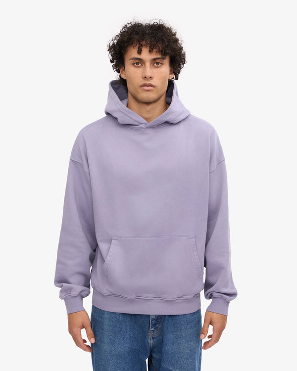 Colorful Standard Purple Jade Oversized Hood Herren helllila