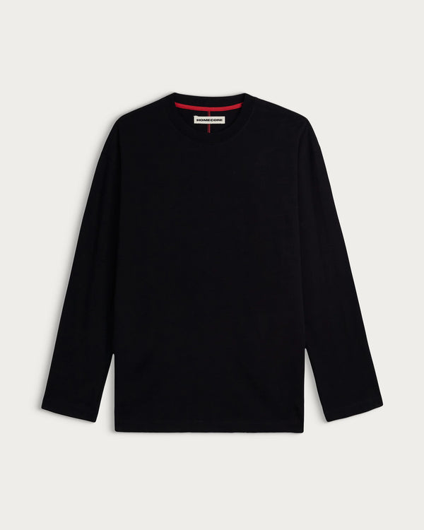 Homecore MKO Long Black Oversized Longsleeve Herren schwarz