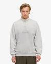 Colorful Standard Organic Quarter Zip Faded Grey unisex hellgrau