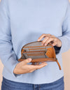 O My Bag Blake Wallet Cognac Classic Leder Brieftasche unisex