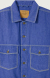 American Vintage Indigo Grezbay Jacke Herren blau