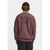 Revolution Printed Crewneck Dustpurple Everyday Heroes Pullover Herren bordeaux