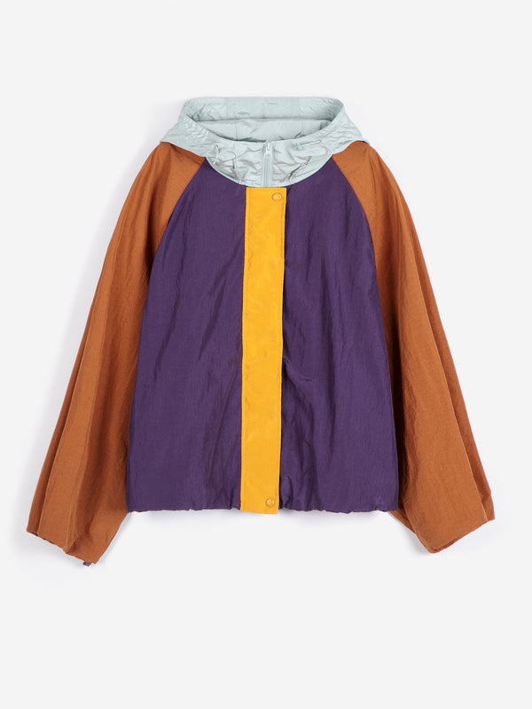 Bobo Choses Balloon Shiny Windstopper Brown Damen Windjacke multicolor braun
