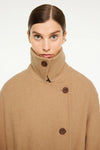 Elvine Milleah Wool Coat Damen Wollmantel Jacke camel