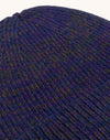 Detail der melierten Strickstruktur des OLOW Falco Beanies