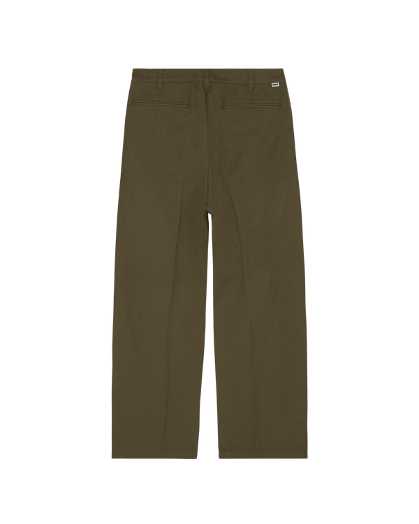 Obey Dean Pleated Pants Stone Gray Herren Bundfaltenhose ocker braun