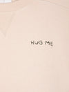 Bobo Choses Hug Me Sweatshirt Relaxed Fit Damen beige