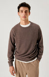 American Vintage Ouity Harrison Strickpullover Herren braun