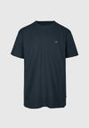 Cleptomanicx Ligull Boxy Tee T-Shirt Herren blue graphite