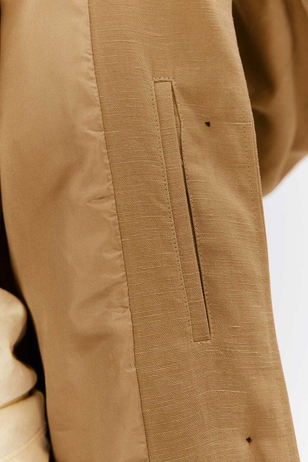 Elvine Majlis Utility Jacket Damen Jacke Paperbag beige