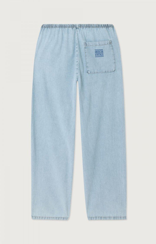 American Vintage Blue Snow Paybou Hose Herren hellblau