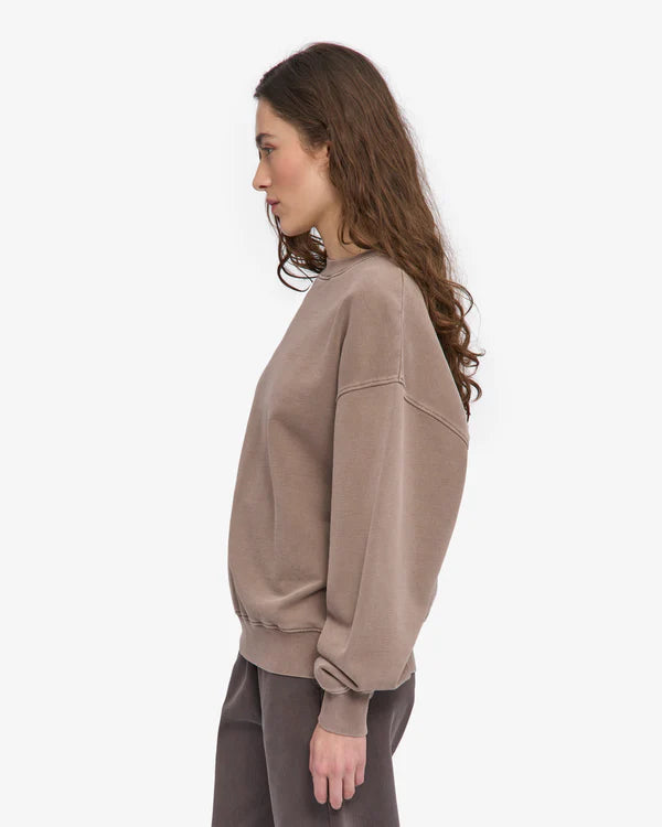 Colorful Standard Oversized Organic Crew Faded Khaki