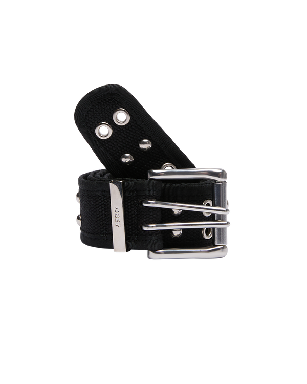 Obey Studded Web Belt Unisex Nietengürtel schwarz