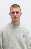 American Vintage Pullover Vito Herren hellgrau meliert