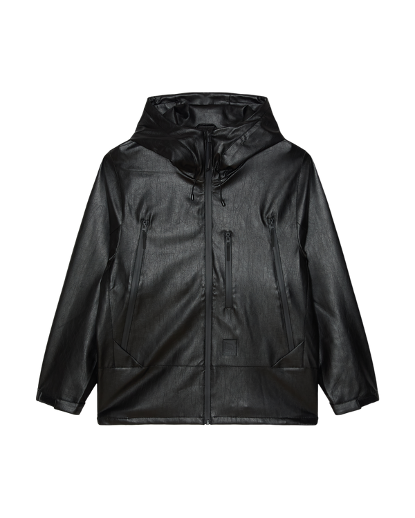 OBEY Obsidian PU Jacket Black Herren Jacke schwarz