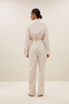 By-Bar Esra Popline Suit Almond Damen Jumpsuit creme
