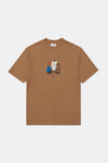 Edmmond Studio Avant Garde T-Shirt Herren Plain Brown