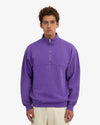 Colorful Standard Quarter Zip Pullover Ultra Violett
