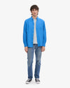 Colorful Standard Pacific Blue Organic Button-Down Shirt Hemd Herren blau