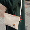 YKRA Sidepouch Umhängetasche unisex weiß