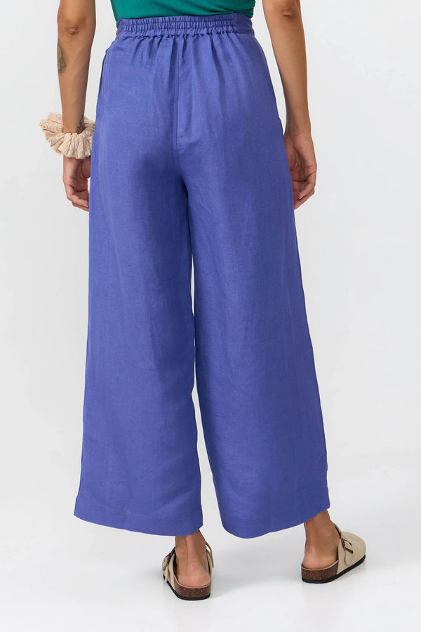 Suite 13 Mid Blue Hatta Pants Hose Damen blau