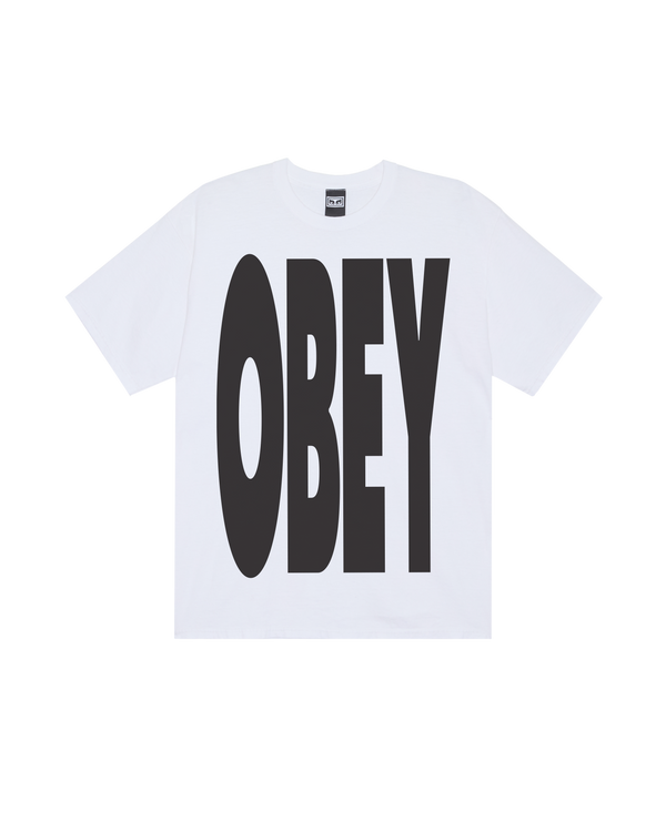 Obey Extended Vintage Oversized Tee Herren T-Shirt weiß