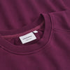 Dedicated Malmoe Base Fig RedSweatshirt Herren Crewneck beere
