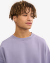 Colorful Standard Purple Jade Oversized Organic Crew Pullover Herren lila