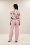By-Bar Lew Pink Rocky Pants Hose Damen rosa