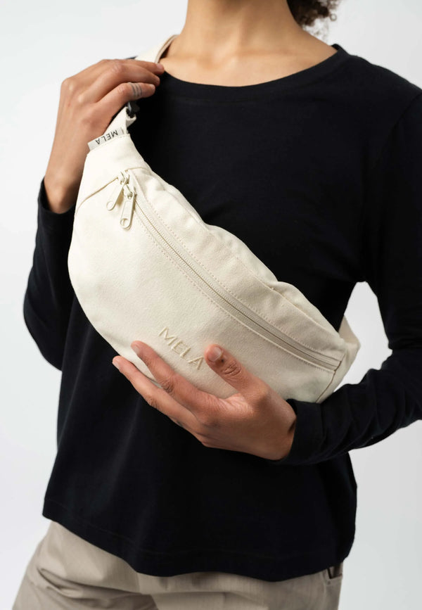 MELA Bauchtasche ecru