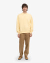 Colorful Standard Oversized Organic Crew Pullover Herren gelb