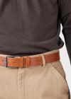 Klitmøller Ziggy Brown Uni Belt Gürtel Herren braun