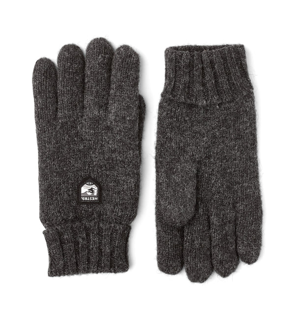 Hestra Basic Wool Glove Handschuh unisex dunkelgrau