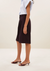 By-Bar Dark Wine Finn Bermuda Shorts Damen dunkelrot