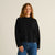 Dedicated Limhamn Sweater Base Black Damen Pullover Bio Baumwolle schwarz