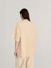 Bobo Choses Labelled Oversized Polo Shirt Damen off white weiß
