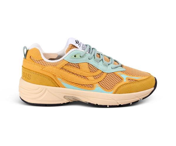 Genesis G-Eco 99 Multi Mesh Colour Sneaker Sunyellow-Mint
