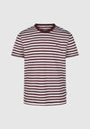 Cleptomanicx Ligull Winetasting Stripe Tee T-Shirt Herren gestreift