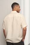 About Companions Klaas Shirt Kurzarmhemd Herren vintage gelb