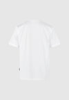 Cleptomanicx White Ligule Classic T-Shirt Herren weiss