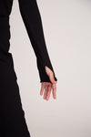 Suite 13 Gunna Top Damen Longsleeve Shirt schwarz