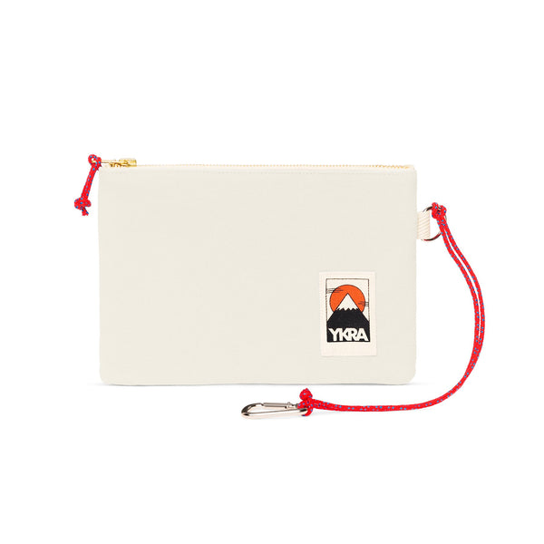 YKRA Pouch Stofftasche weiss