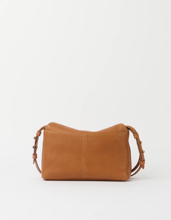 O MY BAG Sienna Mini Wild Oak Soft Grain Leather Handtasche Leder braun