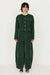 SKFK Naiare Jacket Dark Green Damen Cropped Jacke Bio Baumwolle grün