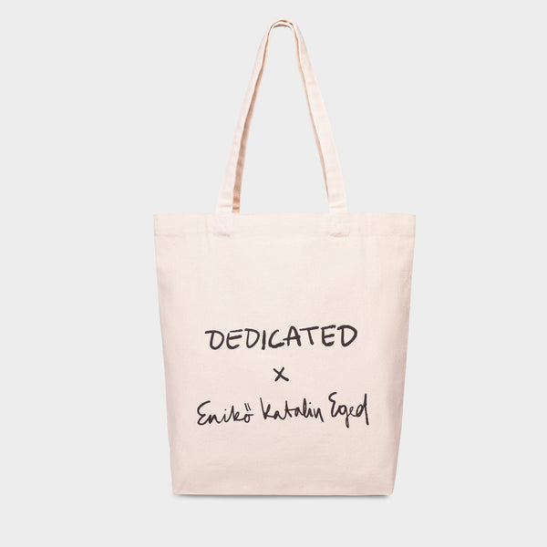 Dedicated Torekov Bird Tote Bag unisex Tragetasche weiß