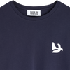 Bask in the Sun Peace Tee Navy Herren T-Shirt Rgular Fit blau