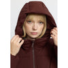Selfhood Oversize Puffer Jacke Damen braun