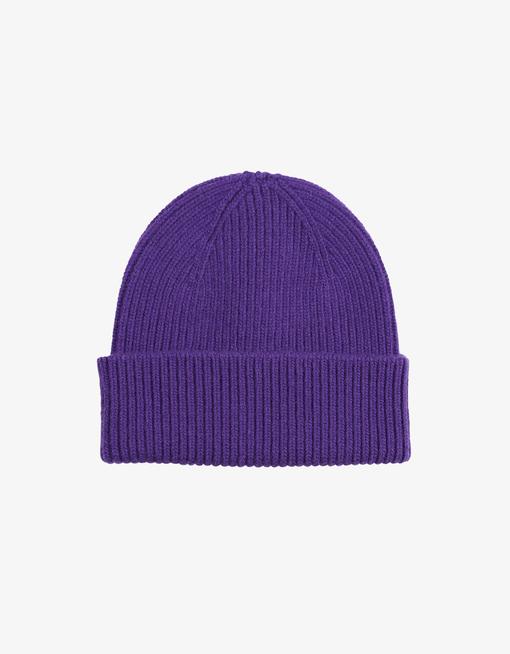 Colorful Standard Merino Beanie Mütze Ultra Violet Unisex violett