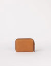 O MY BAG Robbie Wallet Wild Oak Soft Grain Leather Braun Leder