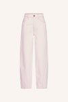 By-Bar Begum Slub Jeans Light Pink Damen Barrel Leg rosa